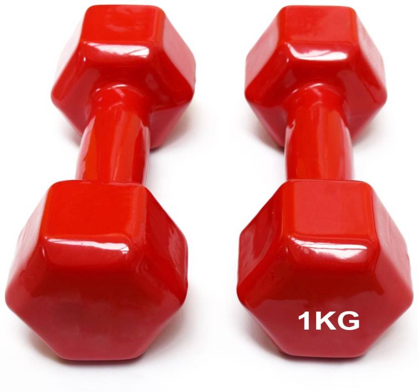 Nfinity Vinyl Dumbbell | Vinyl Dumbbell Weights - Nfinity | Fitness and gym equipment | Dumbbells | Plates