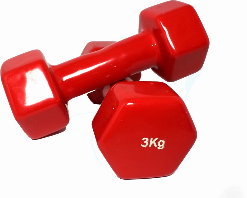 Nfinity Vinyl Dumbbell | Vinyl Dumbbell Weights - Nfinity | Fitness and gym equipment | Dumbbells | Plates
