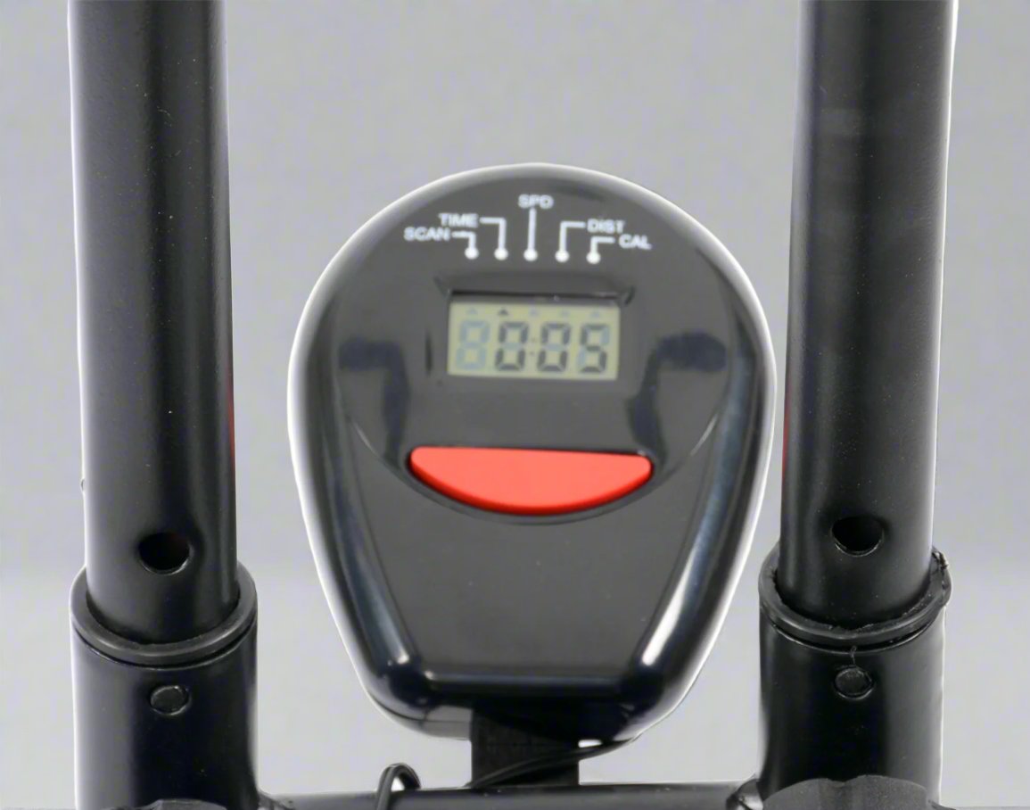 Exercise bike with backseat