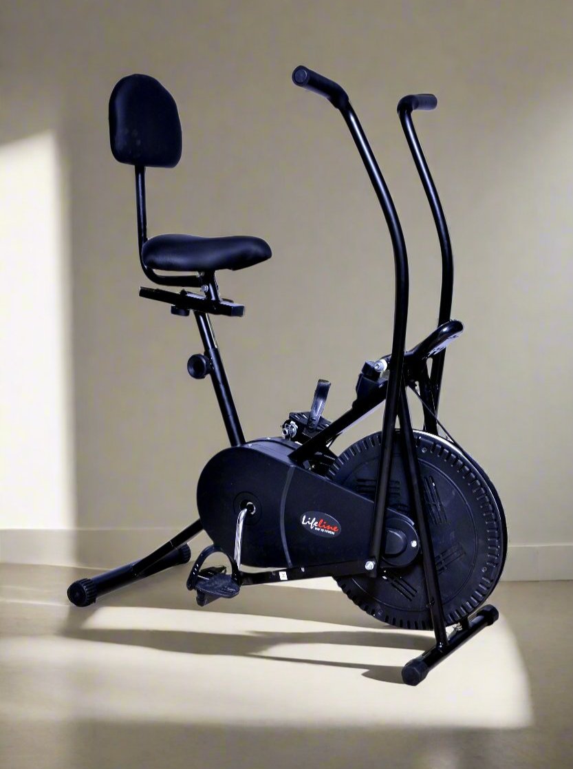 Air Exercise bike with Back Seat