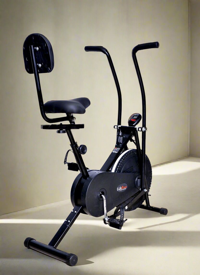 Air Exercise bike with Back Seat